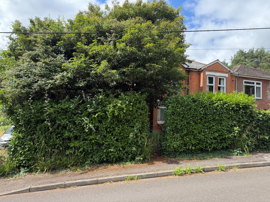 Lot: 169 - HOUSE FOR IMPROVEMENT - Alternative angle from the main road